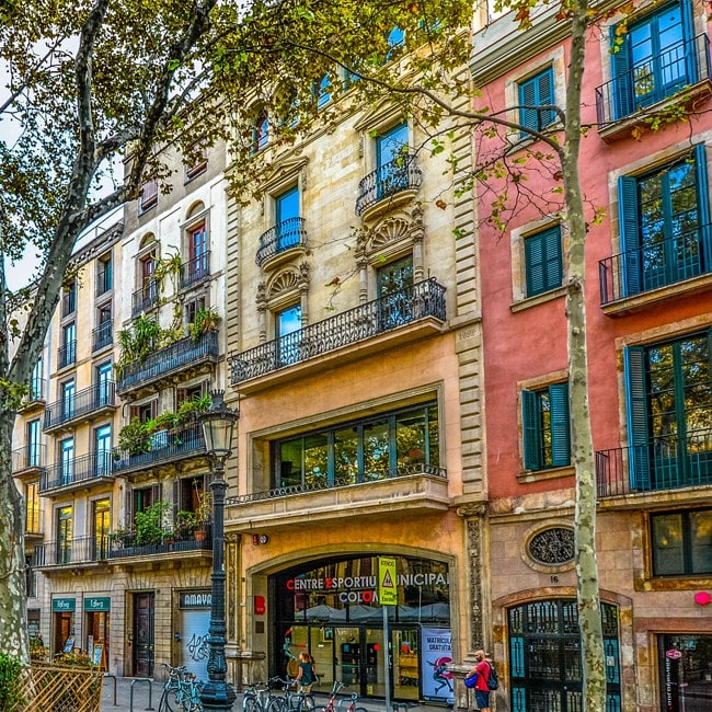 Fasssade Barcelona